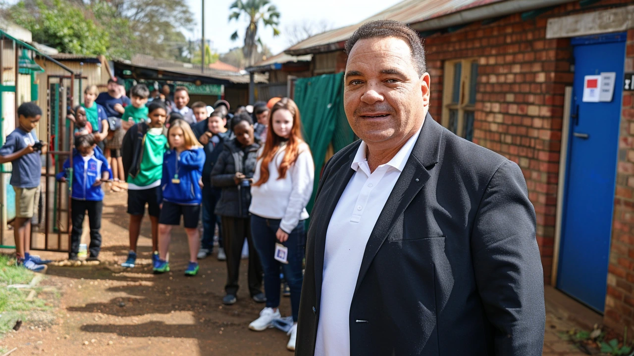 Political Leaders Cast Their Votes at Durban School in Landmark Moment