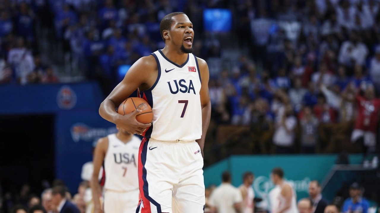 Kevin Durant Shatters Records in Historic Team USA Victory Over France