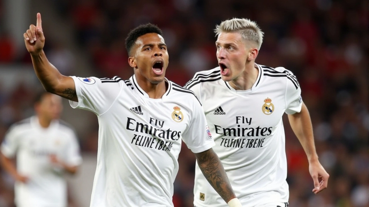 Rodrygo Shines in Real Madrid's Thrilling Victory with a Stunning Goal