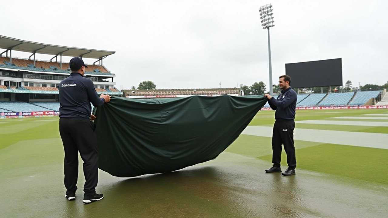 Afghanistan vs New Zealand Test Match Halted Amid Persistent Rain and Poor Ground Conditions